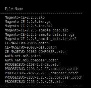Magento File Name