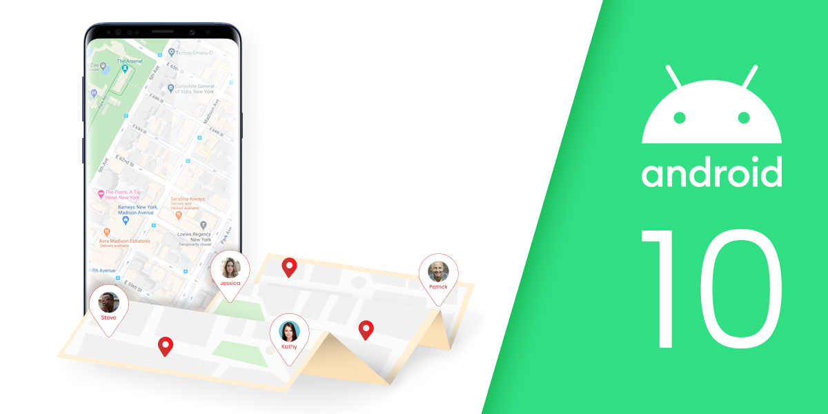 Android 10 Real Time Location Updates